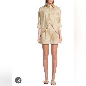 Le' AL.X Polka Dot Woven High